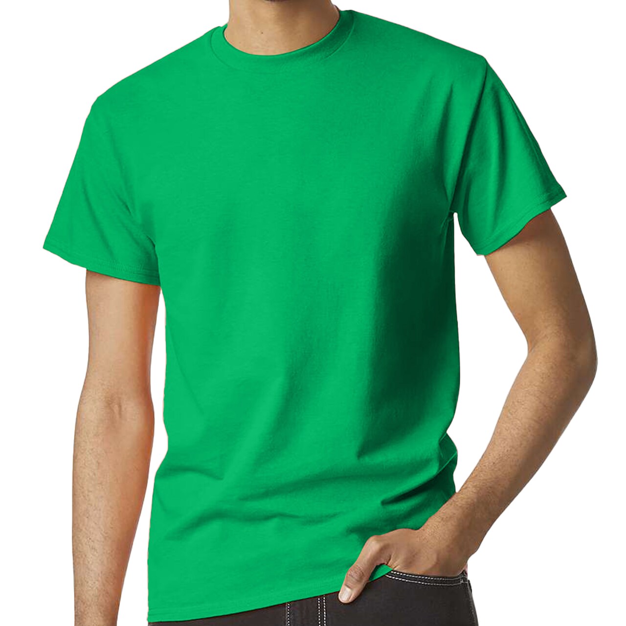 Gildan Heavy Cotton Arts & Crafts T-Shirt for Adult's, Crewneck Casual Multicolor Tee